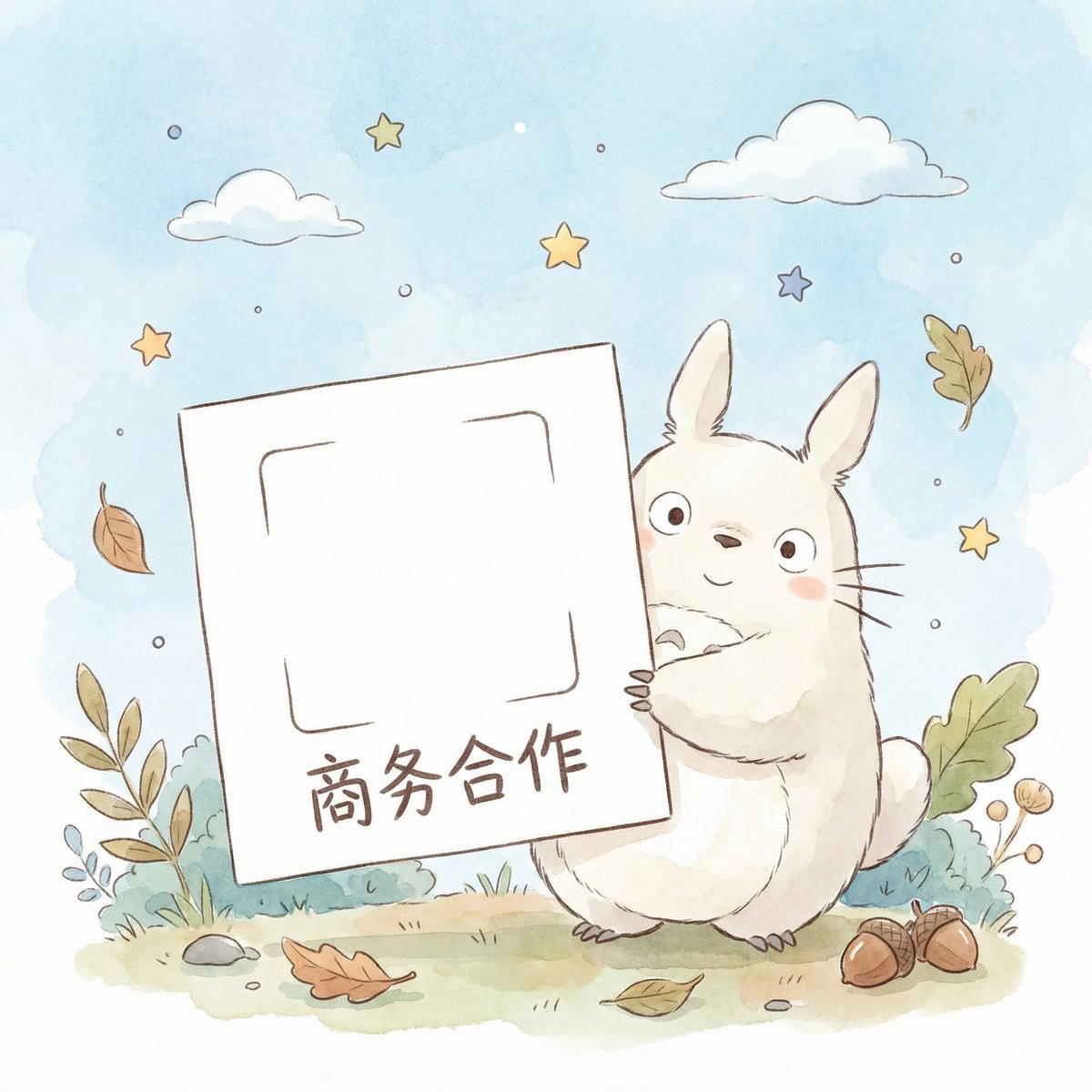 小蓝视频商务二维码